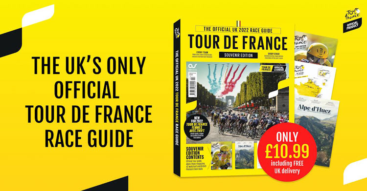 2022 Official Tour de France program and race guide